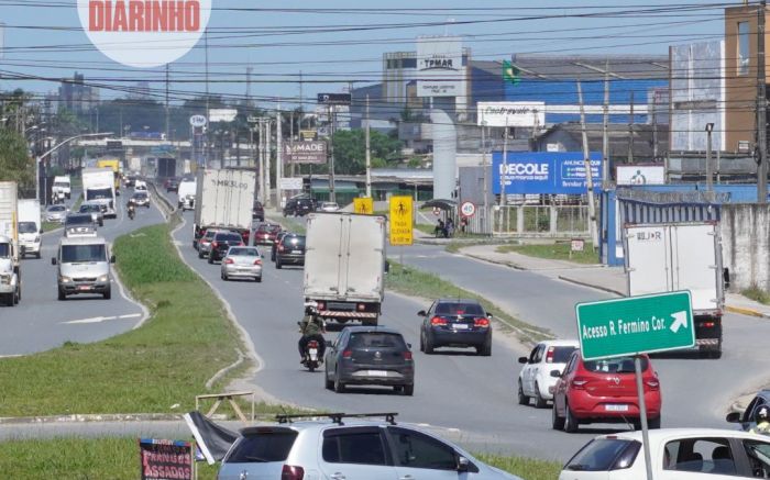 Itajaí terá nova ligação pra driblar tranqueira em trecho caótico da BR 101